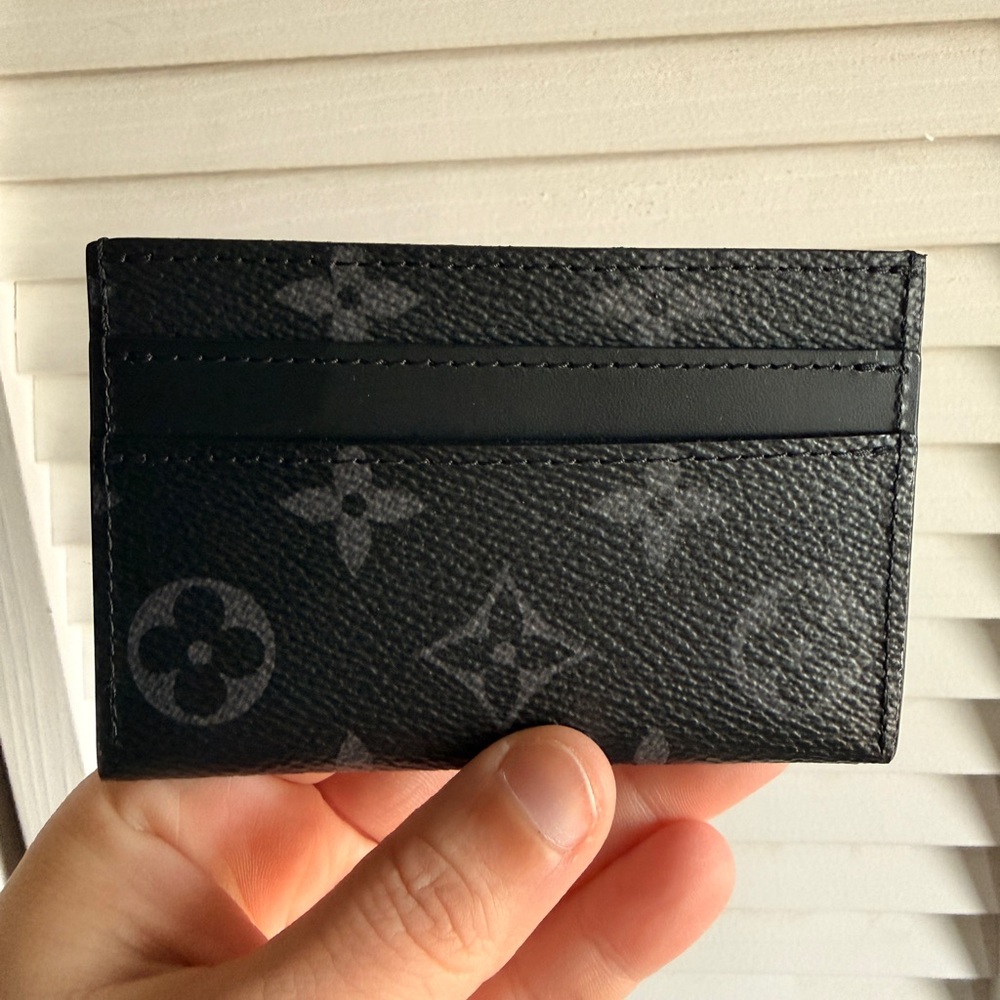 Louis Vuitton Black Monogram Eclipse Card Holder